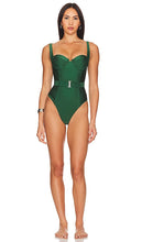 DEVON WINDSOR Tala One Piece in Dark Green - DEVON WINDSOR Tala une pièce en vert foncé - DEVON WINDSOR Tala 一件深绿色 - DEVON WINDSOR Tala Einteiler in Dunkelgrün - DEVON WINDSOR Tala 원피스 - DEVON WINDSOR Tala Costume intero in verde scuro