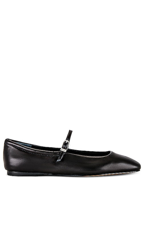 Dolce Vita Reyes Ballet Flat in Black | Black Ballet Flats for Women