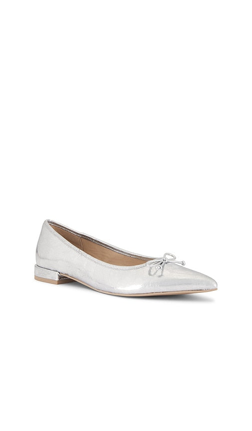 Dolce Vita Palani Flat in Metallic Silver
