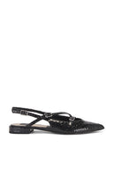 Dolce Vita Pamila in Black | Midnight Sling Back Flats for Women
