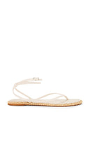 Dolce Vita Cove Sandal in White | Off White Strappy Sandals for Women