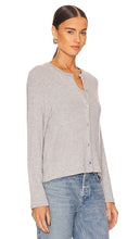 DONNI. Sweater Cardigan in Light Gray