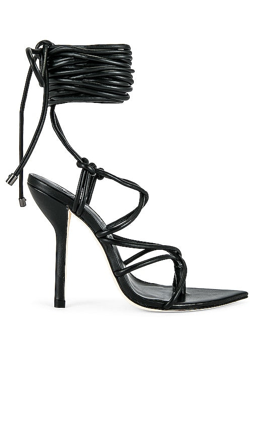 DUNDAS x REVOLVE Iggy Heel in Black - DUNDAS x REVOLVE Talon Iggy en Noir - DUNDAS x REVOLVE Iggy 黑色高跟鞋 - DUNDAS x REVOLVE Iggy Heel in Schwarz - DUNDAS x REVOLVE 이기 힐 블랙 색상 - Tacco Iggy DUNDAS x REVOLVE in nero