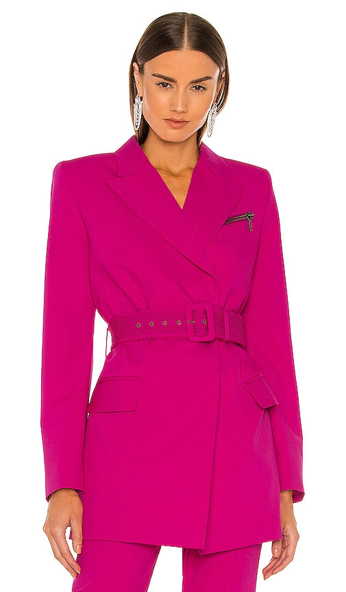 DUNDAS x REVOLVE Joni Blazer in Pink - DUNDAS x REVOLVE Blazer Joni en Rose - DUNDAS x REVOLVE Joni 粉色西装外套 - DUNDAS x REVOLVE Joni Blazer in Rosa - DUNDAS x REVOLVE Joni 블레이저 핑크 색상 - Giacca Joni DUNDAS x REVOLVE in rosa