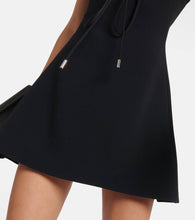 David Koma Embellished cady minidress