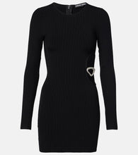 David Koma Embellished cutout minidress