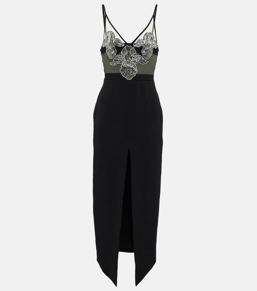 David Koma Embellished midi dress. David Koma 缀饰中长连衣裙