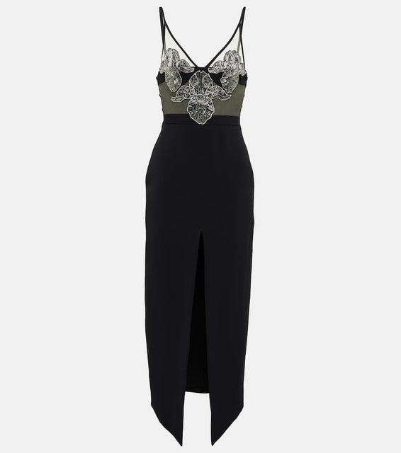 David Koma Embellished midi dress