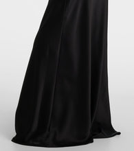 David Koma Embellished satin gown