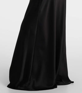 David Koma Embellished satin gown