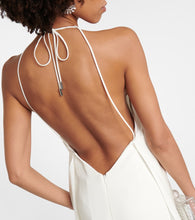David Koma Halterneck midi dress