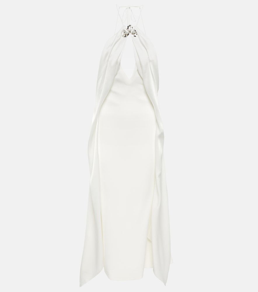 David Koma Halterneck midi dress. David Koma 挂脖中长连衣裙