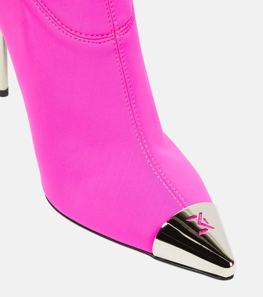 David Koma Jersey over-the-knee boots