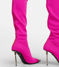 David Koma Jersey over-the-knee boots