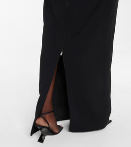 David Koma Lace corset gown