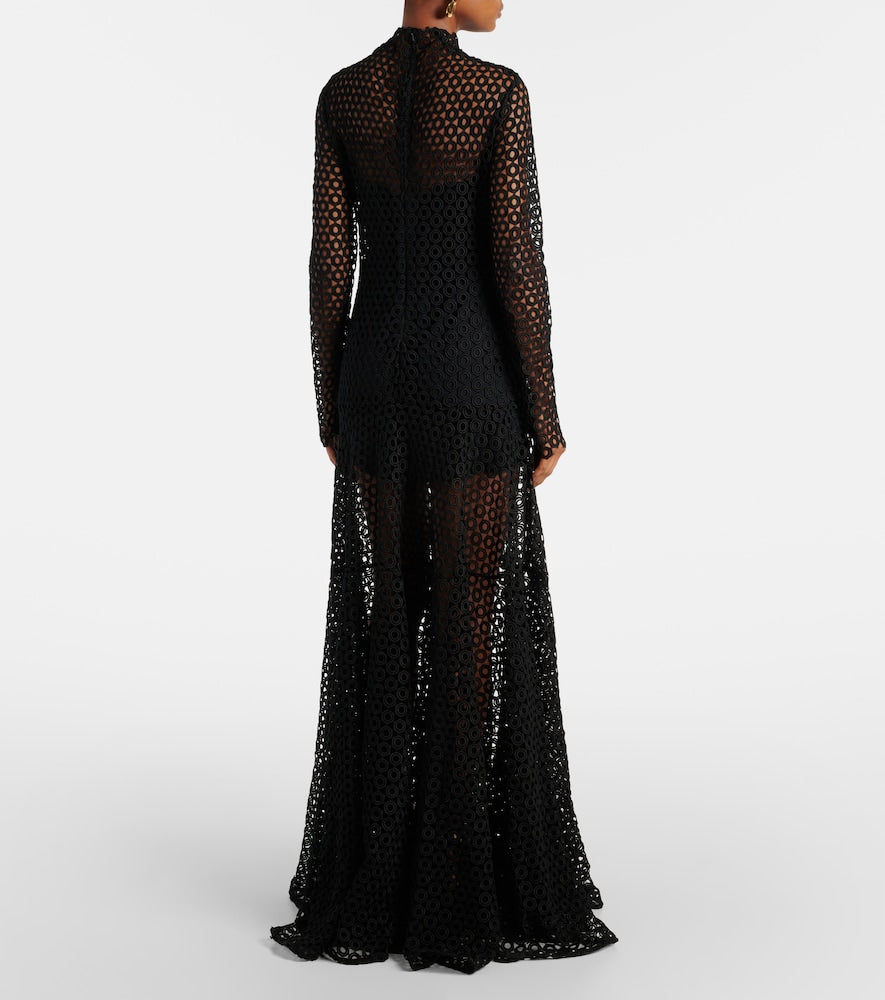 David Koma Macram√É¬© gown