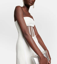 David Koma Mesh-trimmed minidress