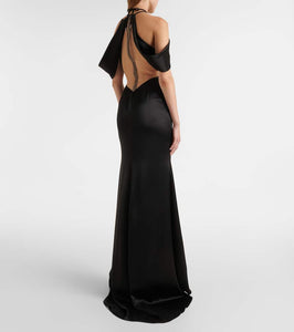 David Koma Off-shoulder tulle gown
