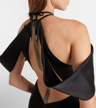 David Koma Off-shoulder tulle gown