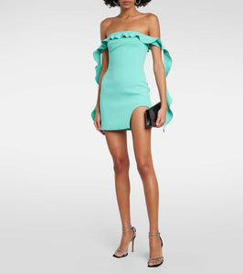 David Koma Ruffled minidress