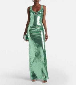 David Koma Sequined gown