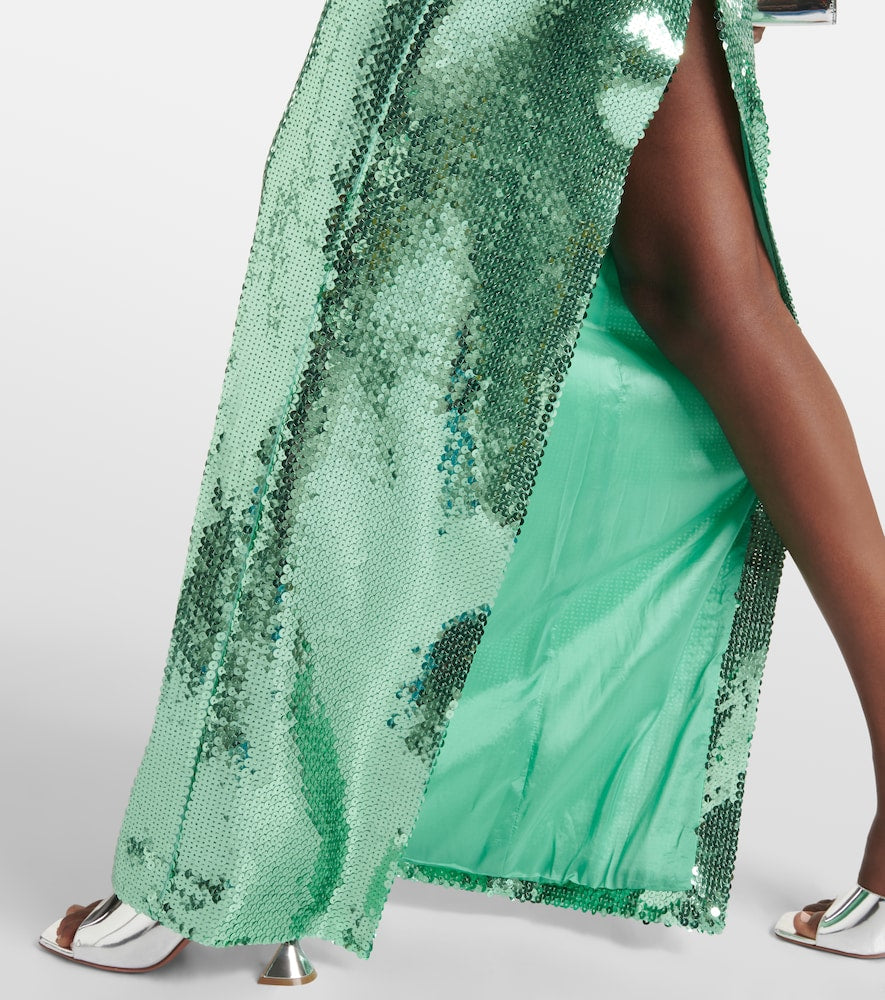 David Koma Sequined gown