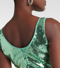David Koma Sequined gown