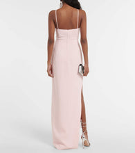 David Koma Side-slit maxi dress