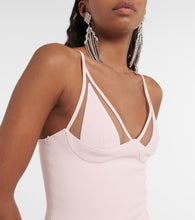 David Koma Side-slit maxi dress