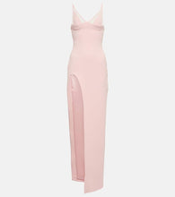 David Koma Side-slit maxi dress