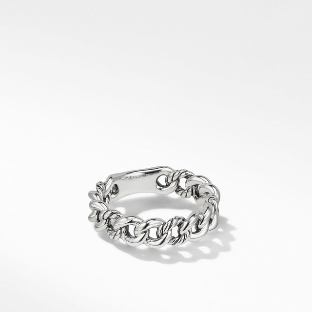 David Yurman Belmont Curb Link Narrow Ring, 5mm - Size 7