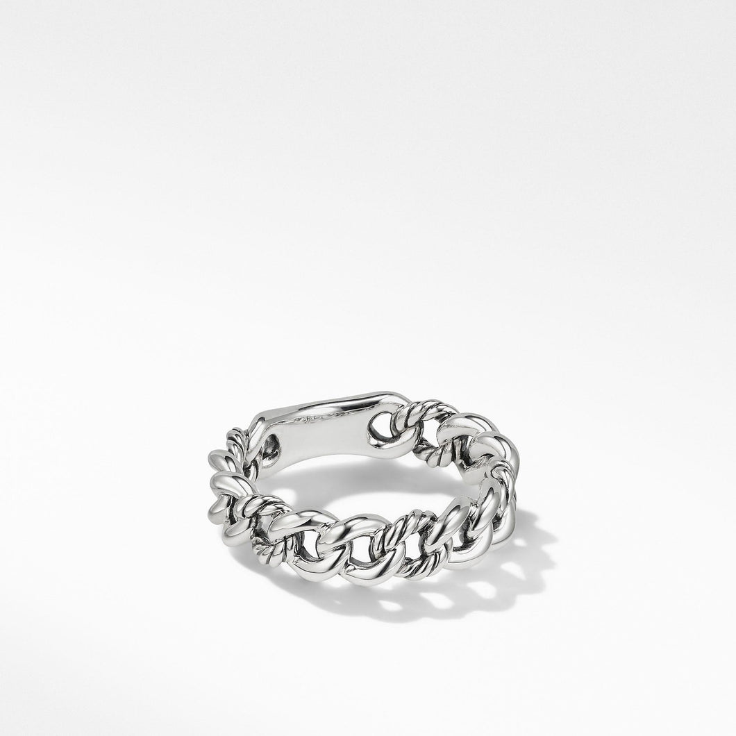 David Yurman Belmont Curb Link Narrow Ring, 5mm - Size 7
