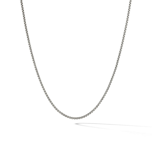 David Yurman Box Chain Necklace with Gold - Inches 18