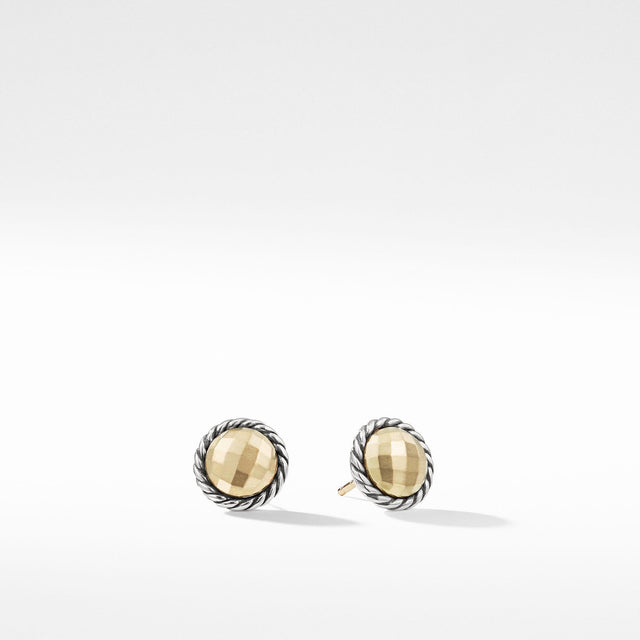David Yurman Chatelaine Earrings with 18k Gold