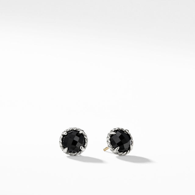 David Yurman Chatelaine Earrings with Black Onyx