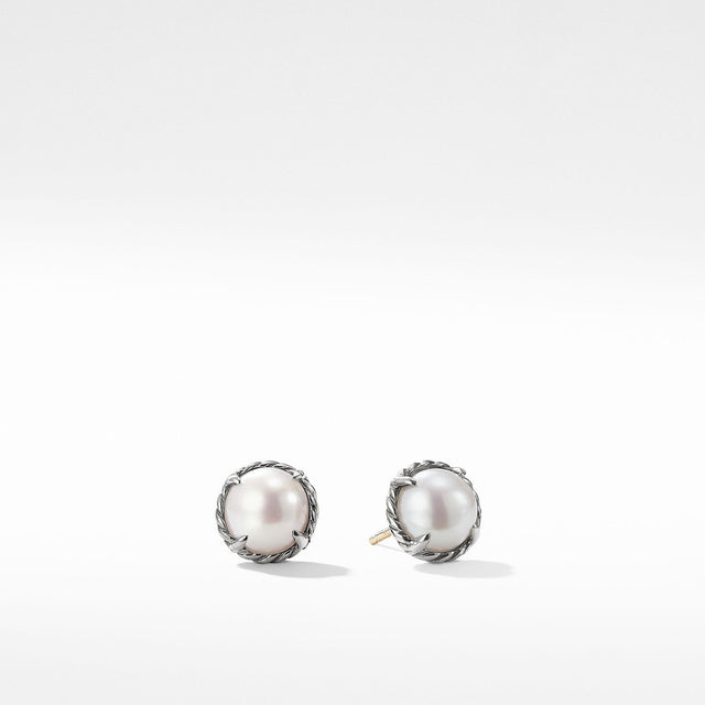 David Yurman Chatelaine Earrings with Pearl