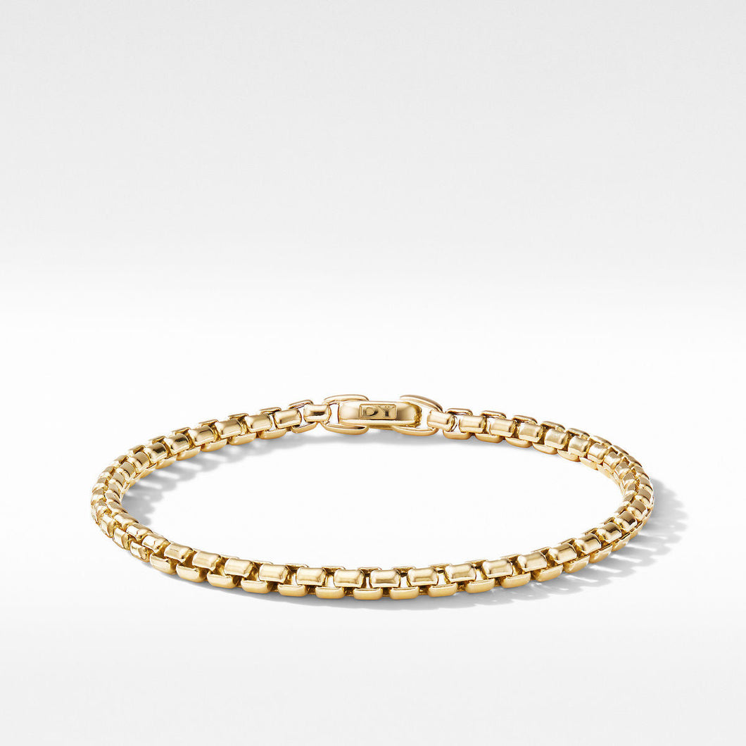 David Yurman DY Bel Aire Chain Bracelet in 18K Yellow Gold - Large