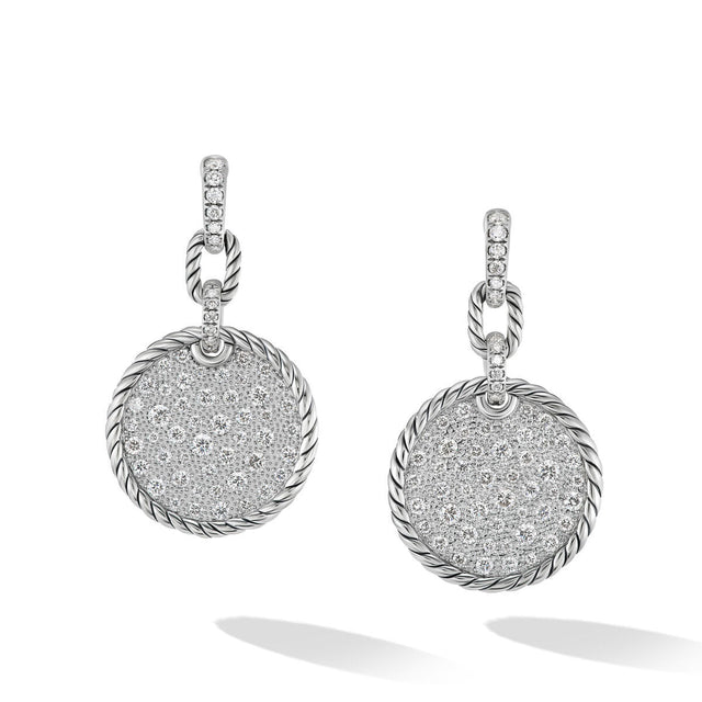 David Yurman DY Elements(R) Convertible Drop Earrings with Pave Diamonds