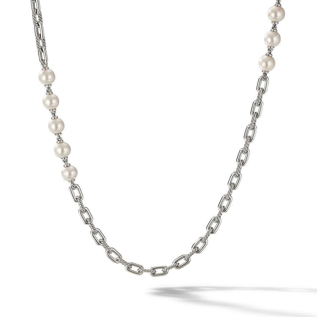 David Yurman DY Madison Pearl Chain Necklace