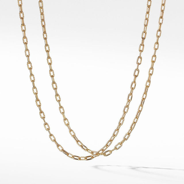 David Yurman DY Madison Thin Necklace in 18K Gold, 3mm