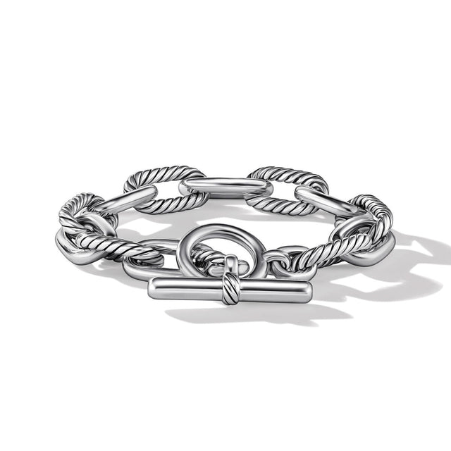 David Yurman DY Madison Toggle Chain Bracelet - Medium