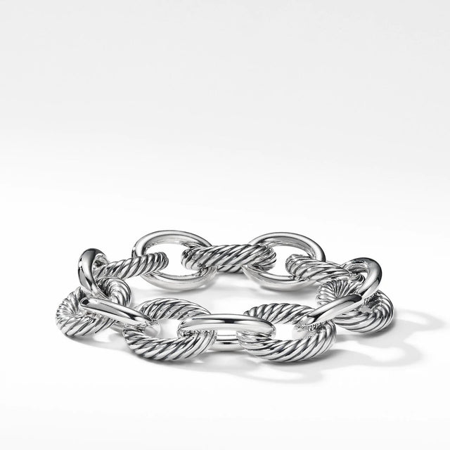 David Yurman Oval Link Chain Bracelet, 17mm - 7.5 Inches