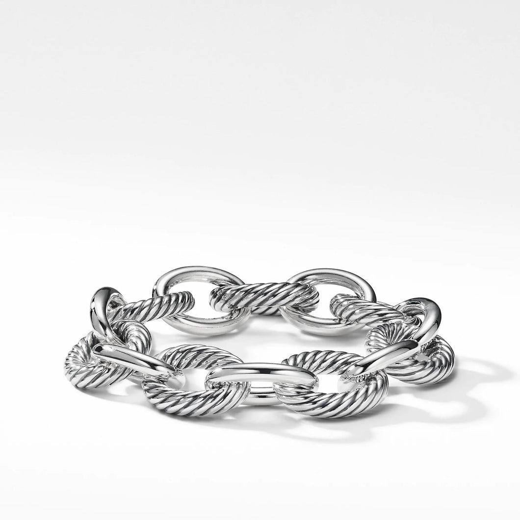 David Yurman Oval Link Chain Bracelet, 17mm - 7.5 Inches