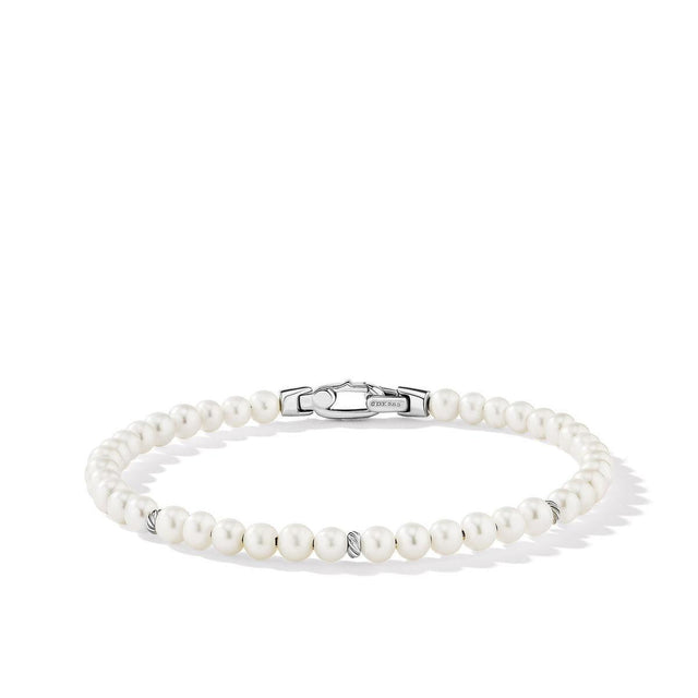 David Yurman Spiritual Beads Bracelet with Pearls - Medium