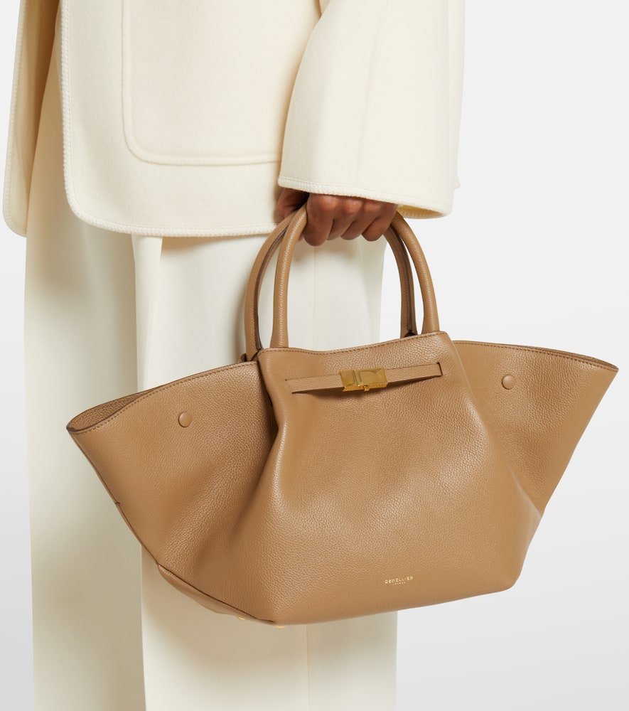 DeMellier Midi New York leather shoulder bag
