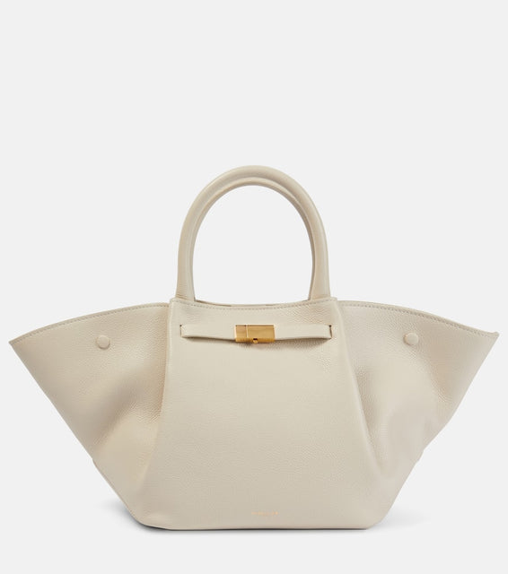 DeMellier Midi New York leather tote bag. Shop DeMellier Top-Handle Bags for women now.