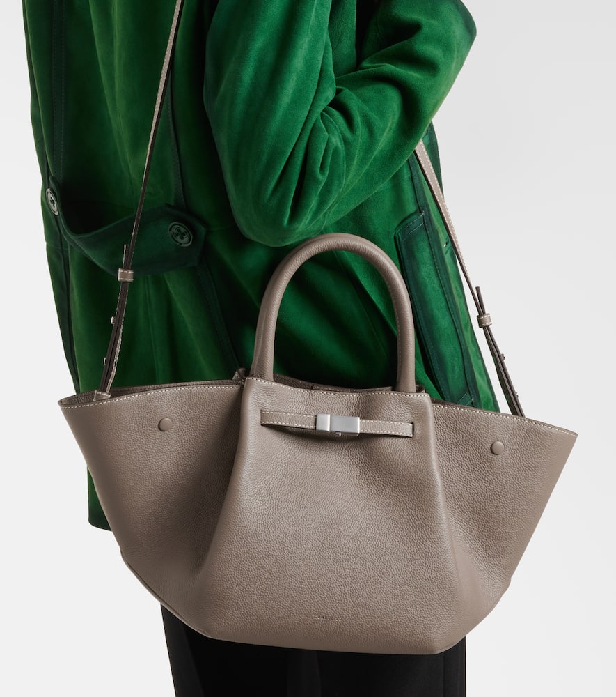 DeMellier New York Midi leather tote bag