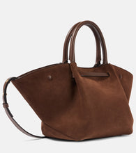 DeMellier New York Midi suede tote bag