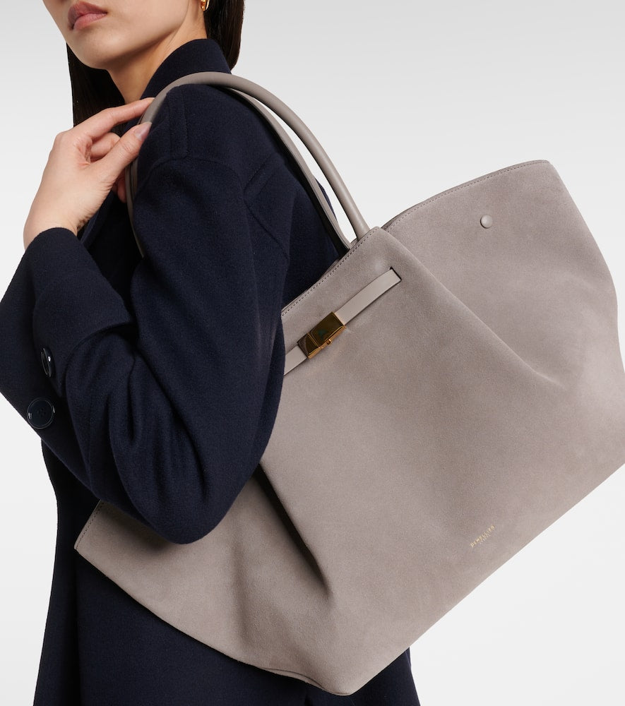 DeMellier New York Midi suede tote bag
