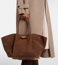 DeMellier New York suede tote bag